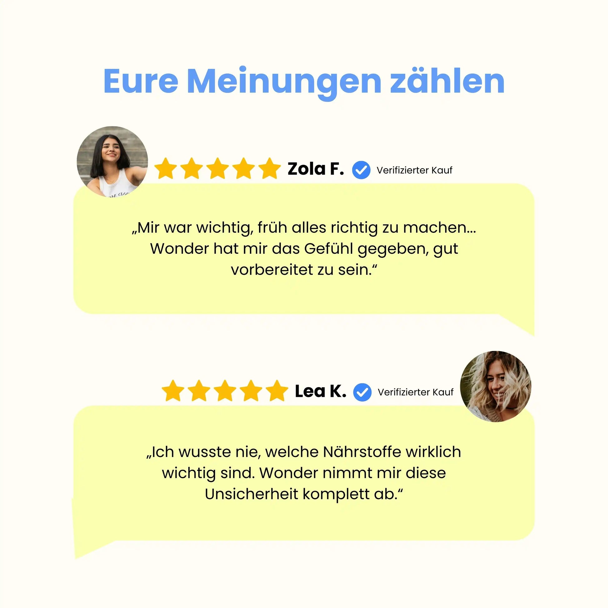 Positive Kundenbewertungen für Kinderwunsch Frau von zwei Frauen