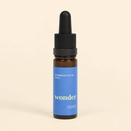 Wonder Vitamin D3 K2 Öl, Flasche mit Pipette