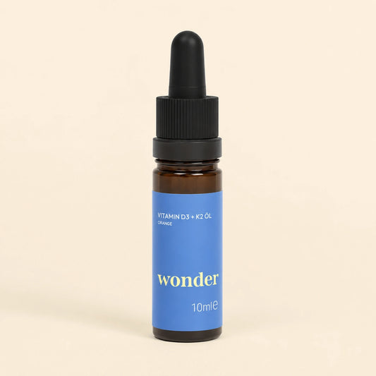 Wonder Vitamin D3 K2 Öl, Flasche mit Pipette