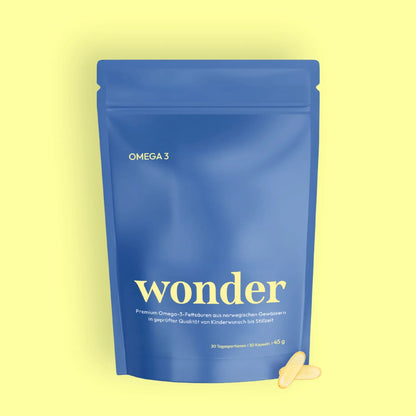 Produkt Mock up Wonder Omega-3