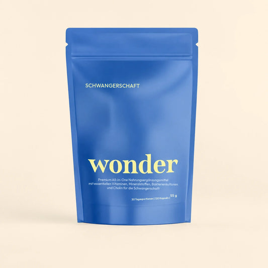 Wonder Schwangerschaft, Standbeutel mit Nährstoffen für die Schwangerschaft